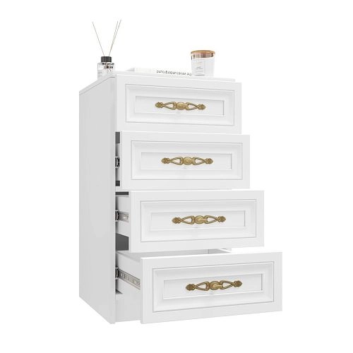 Тумба прикроватная Карлос-015 Белый - фото 4