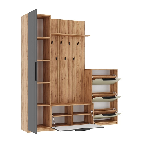 Прихожая Астрис-3 Графит - фото 4