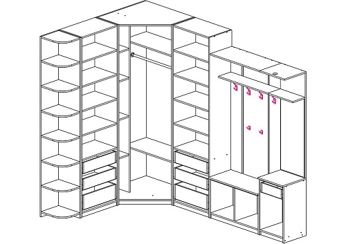 Прихожая Валенсия-6 - фото 2
