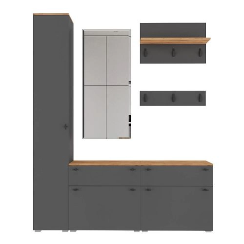 Прихожая Квели 15 Графит - фото 2