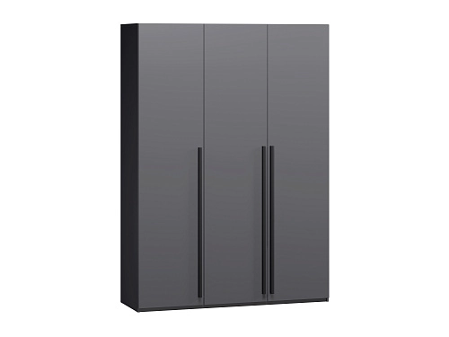 Шкаф распашной Лорена Пакс-3 Графит - фото 2