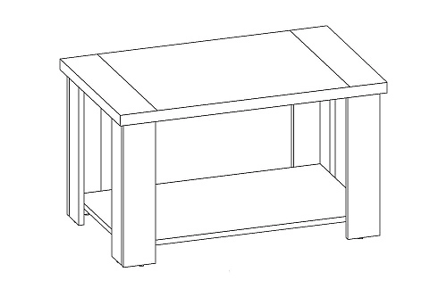 Журнальный стол Стайл-2 СЖ.007.900-00 - фото 2