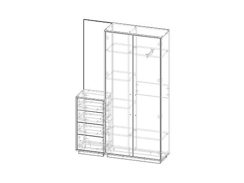 Прихожая Неаполь-10 Кашемир - фото 4