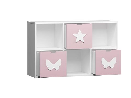 Стеллаж KIDS 14 Розовый Лайт - фото 3
