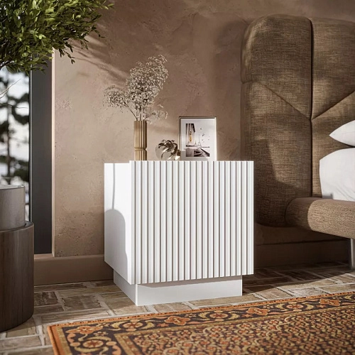 Тумба прикроватная Терни Белый - фото 1