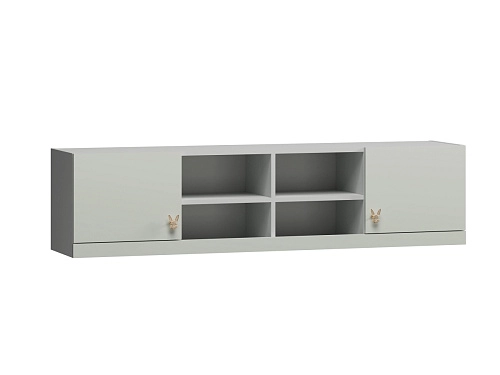 Антресоль Банни-4 Светло-Серый - фото 1