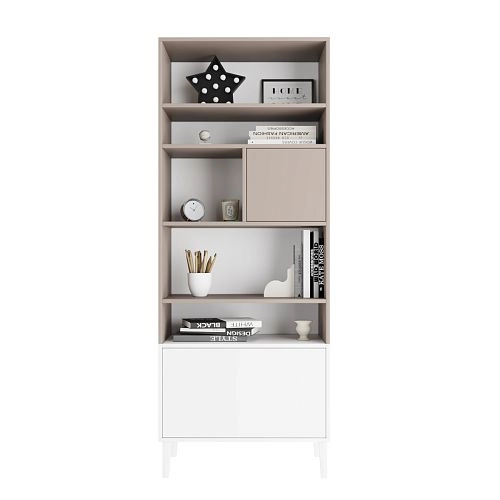 Стеллаж Скарлет-3 Белый - фото 4