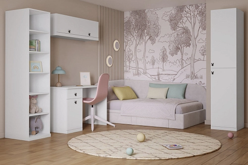 Стенка детская Банни-6 Белый - фото 1