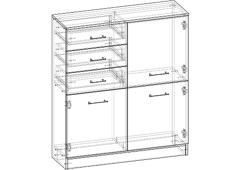 Комод Мираж-1 - фото 2