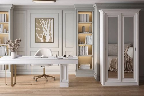 Шкаф-купе Классика-12 МДФ - фото 1