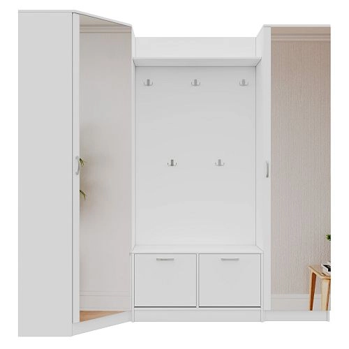 Прихожая Ольга-11 Белый - фото 2