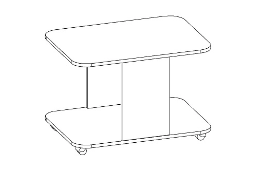Журнальный стол Вояж-1 СЖ.010.700-00 - фото 2