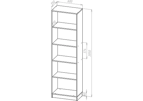 Стеллаж Сокол-18 - фото 2