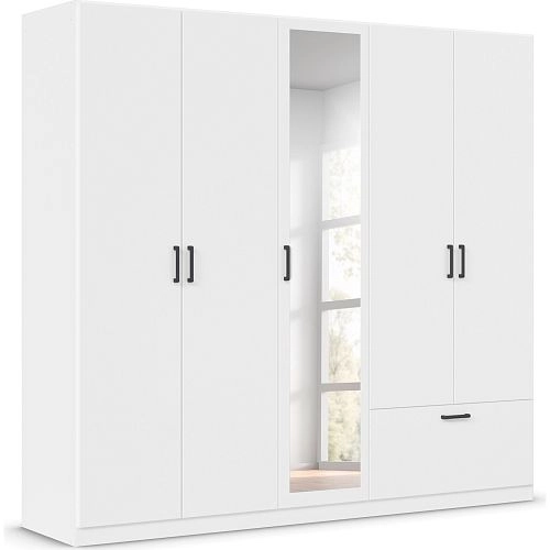 Шкаф распашной Бари-4 Белый - фото 2