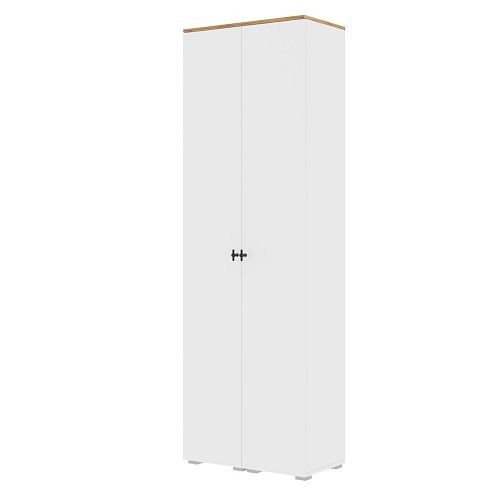 Шкаф распашной Квели 2 Белый - фото 4