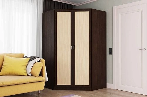 Шкаф угловой Стильный-2УР Венге - фото 1