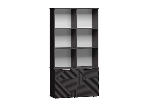 Стеллаж Салерно NEW 2 Черный - фото 2