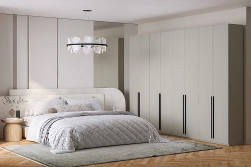 Шкаф распашной Хейсон-19 Кашемир Черный - фото 1