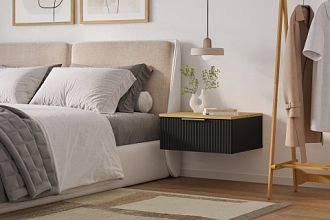 прикроватная подвесная Салерно 1 Черный