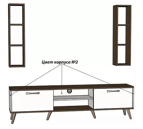Стенка Арина (П-627818) - фото 2