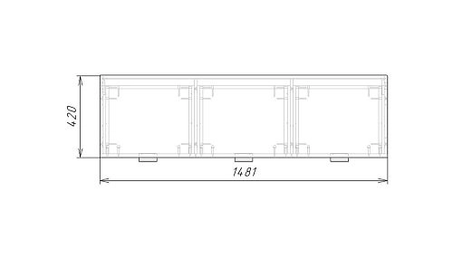 ТВ тумба подвесная Тоди-3 Белый - фото 5