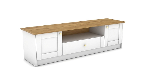 Стенка Прато-2 Белый - фото 3