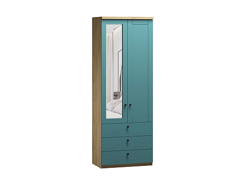 Шкаф распашной София РАХ-18 МДФ Аквамарин - фото 2