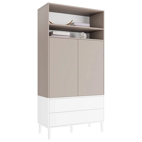 Шкаф распашной Скарлет-13 Белый - фото 3