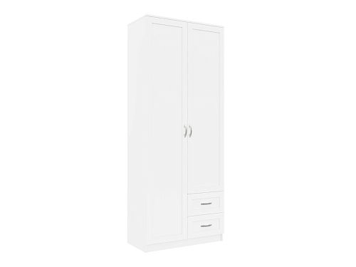 Шкаф распашной Стелла-12 Белый - фото 4