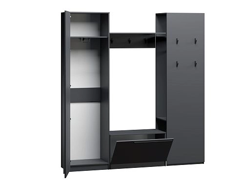 Прихожая Лорена Пакс-4 Черный - фото 3