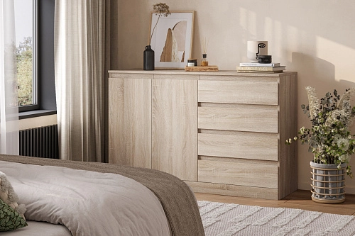 Комод Стефани Мальм-18 Дуб Сонома - фото 1
