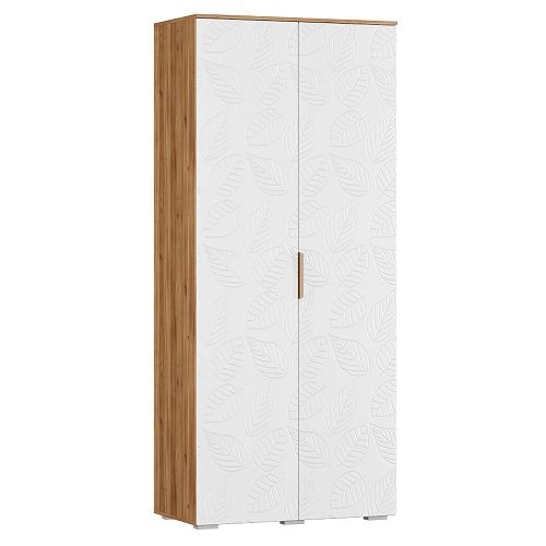 Шкаф распашной Асти-2 Белый - фото 2