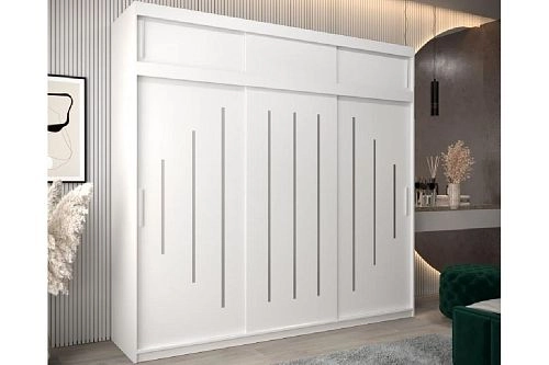 Шкаф-купе Валмиера-7А NEW Белый - фото 1