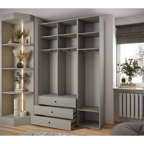 Шкаф распашной Люксор-3.3 Кашемир - фото 3