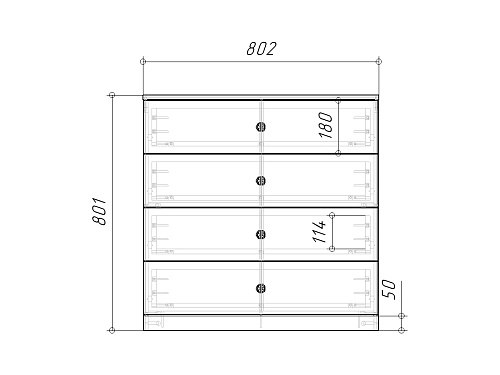 Стенка детская Банни-3 Белый - фото 7