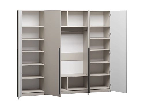 Шкаф распашной Микос МДФ-4 Кашемир - фото 3