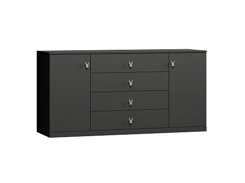 Стенка детская Банни-9 Черный Агат - фото 4