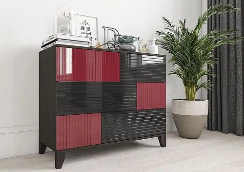 Комод Сканди 35 глянец (П-235736-2) - фото 1