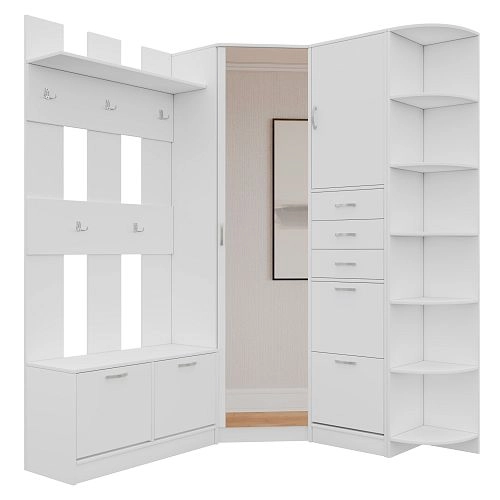 Прихожая Ольга-13 Белый - фото 3