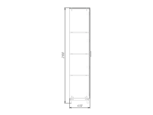 Стеллаж Техас-1 МДФ - фото 5