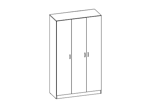 Шкаф распашной Рио-3.1 - фото 3