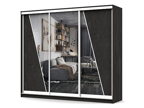 Шкаф-купе Геометрия-10 - фото 1