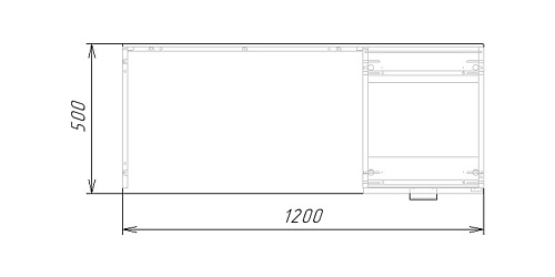 Письменный стол Салерно Черный - фото 6