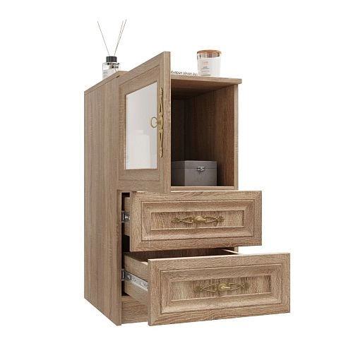 Тумба прикроватная Карлос-014 Дуб Сонома - фото 4