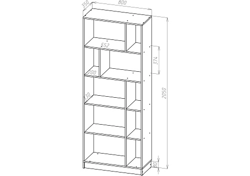 Стеллаж Сокол-24 - фото 2