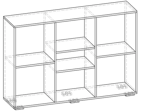 Стеллаж Норд-8.04 - фото 2