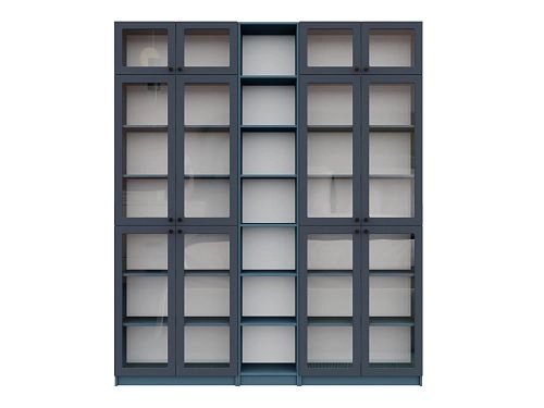 Шкаф для книг Билли Стольмин 32 Деним супер софт - фото 4