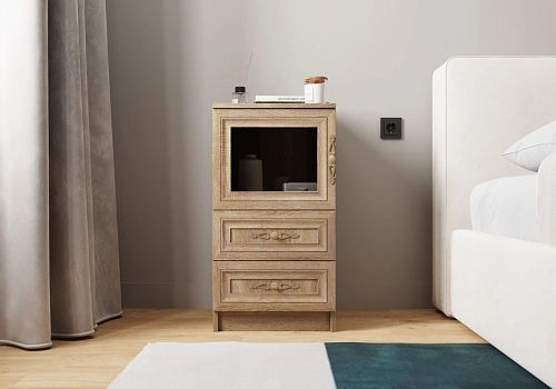 Тумба прикроватная Карлос-014 Дуб Сонома - фото 1