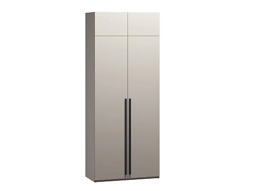 Шкаф распашной с антресолью Микос МДФ-2 Кашемир - фото 2