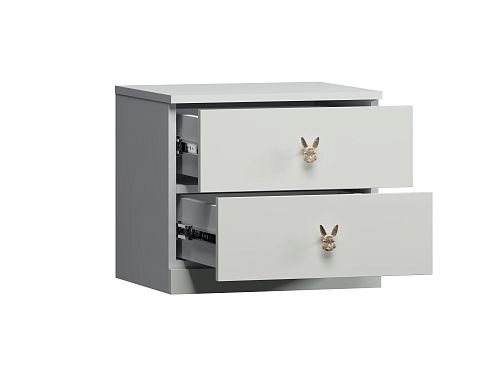 Тумба прикроватная Банни-3 Светло-Серый - фото 5